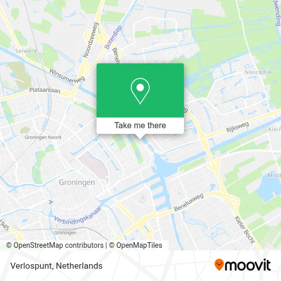 Verlospunt map