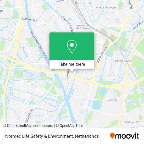 Normec Life Safety & Environment map