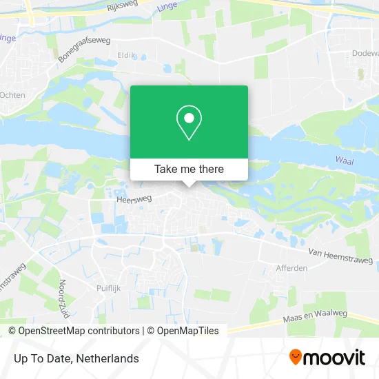 Up To Date map