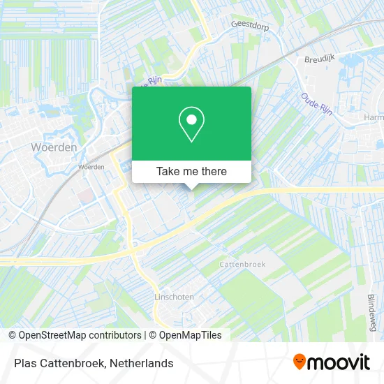 Plas Cattenbroek map