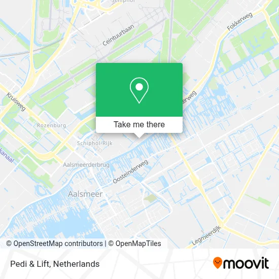 Pedi & Lift map