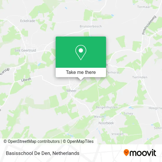Basisschool De Den map