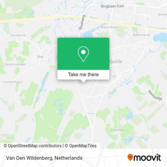 Van Den Wildenberg map
