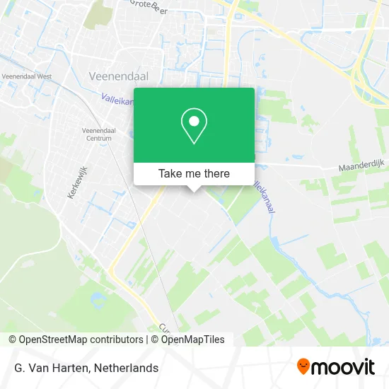 G. Van Harten map