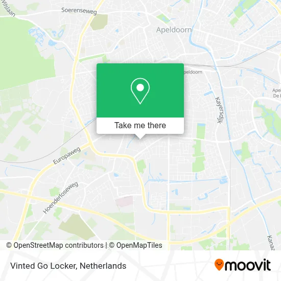 Vinted Go Locker Karte