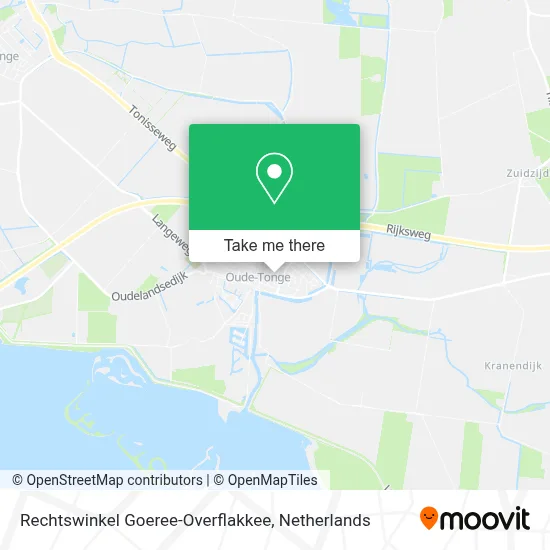 Rechtswinkel Goeree-Overflakkee map
