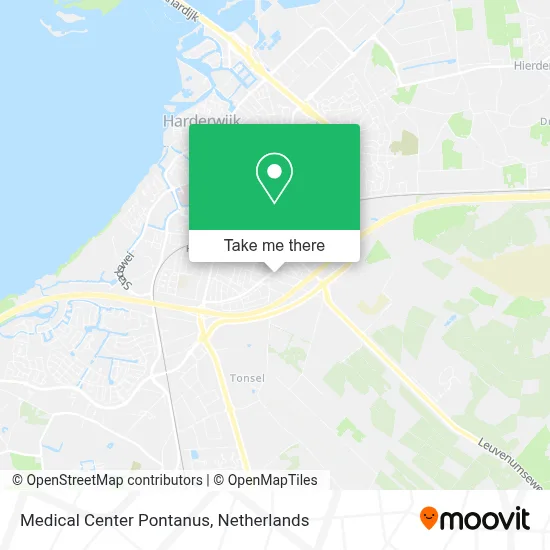 Medical Center Pontanus map