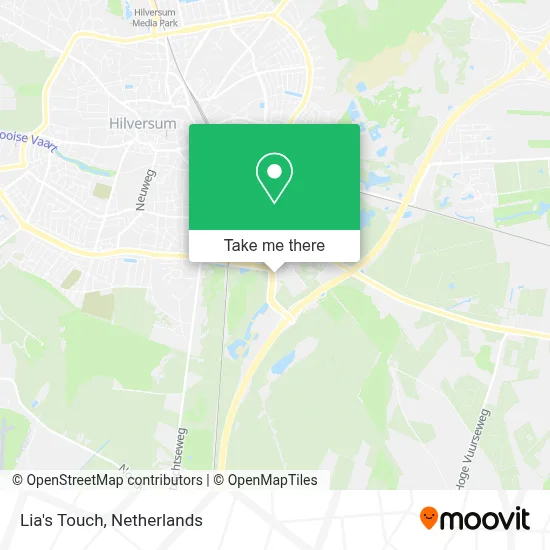 Lia's Touch map