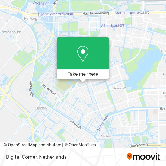 Digital Corner map