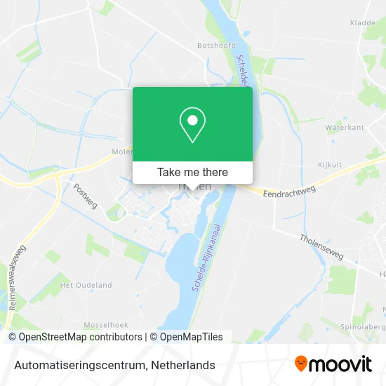 Automatiseringscentrum Karte