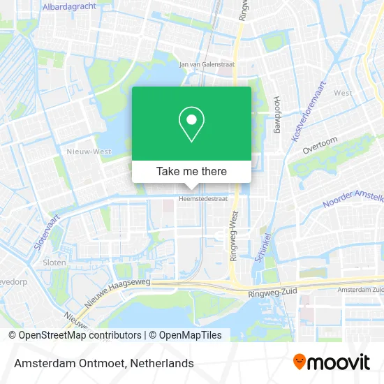Amsterdam Ontmoet map