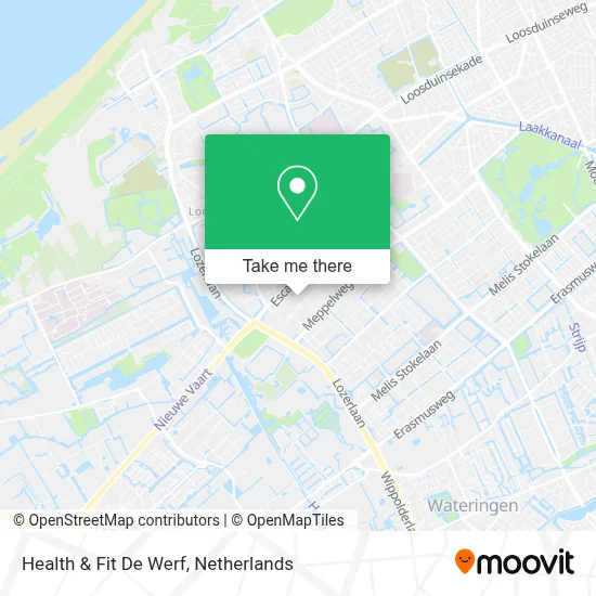 Health & Fit De Werf map