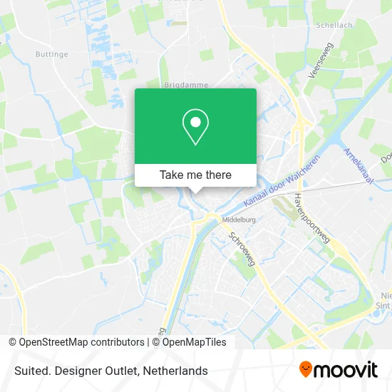 Suited. Designer Outlet map