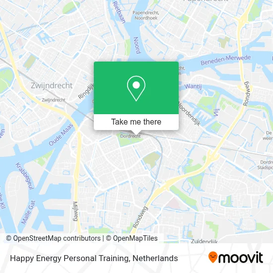 Happy Energy Personal Training map