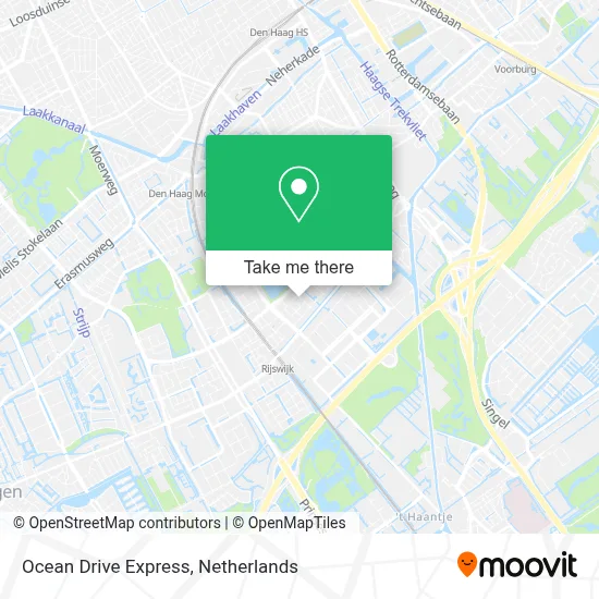 Ocean Drive Express map