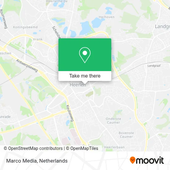 Marco Media map