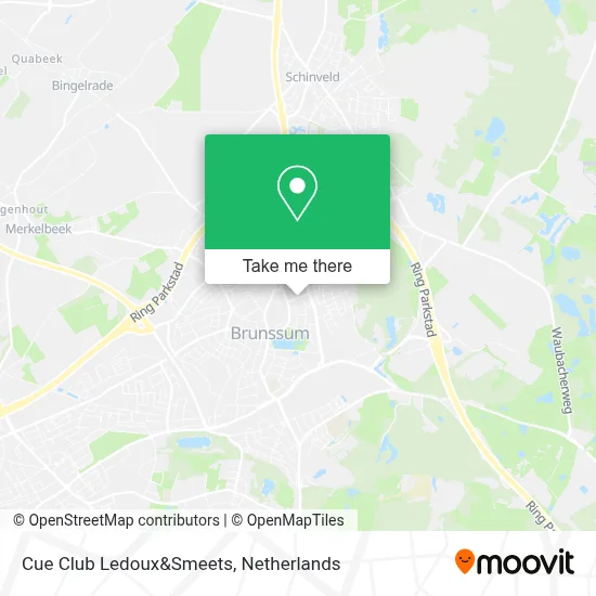 Cue Club Ledoux&Smeets map