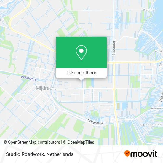 Studio Roadwork map