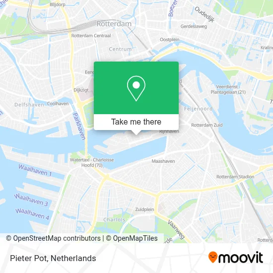 Pieter Pot map