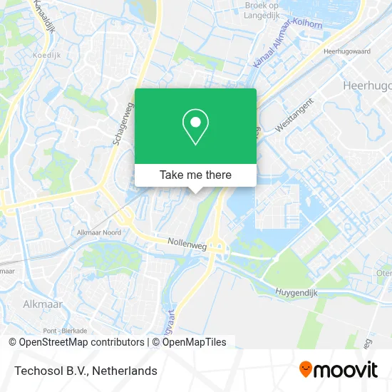 Techosol B.V. map