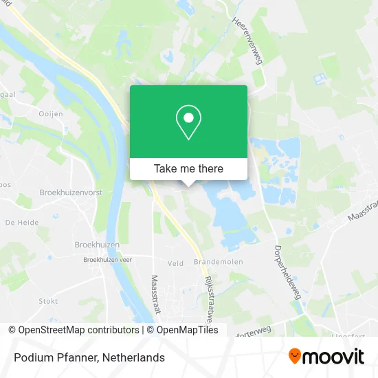 Podium Pfanner map