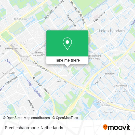 Steefieshaarmode map