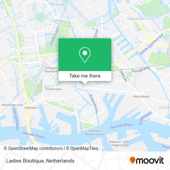 Ladies Boutique map