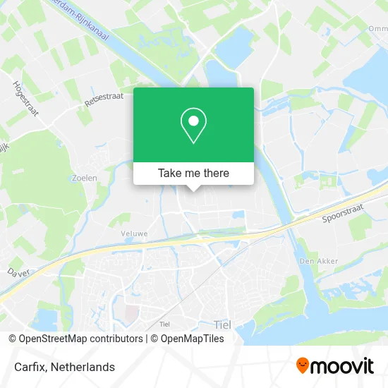 Carfix map