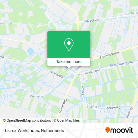Licrea Workshops map