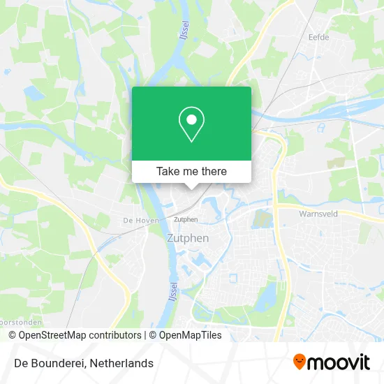 De Bounderei map