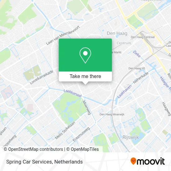 Spring Car Services map