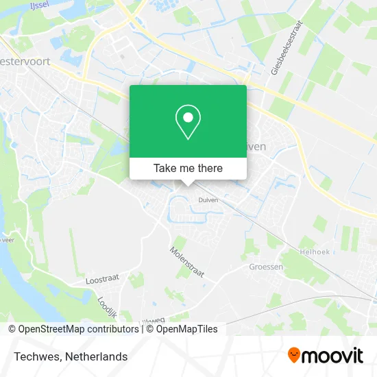 Techwes map