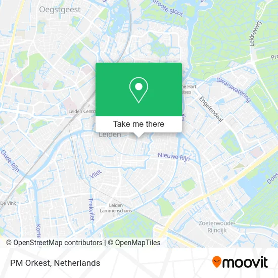 PM Orkest map