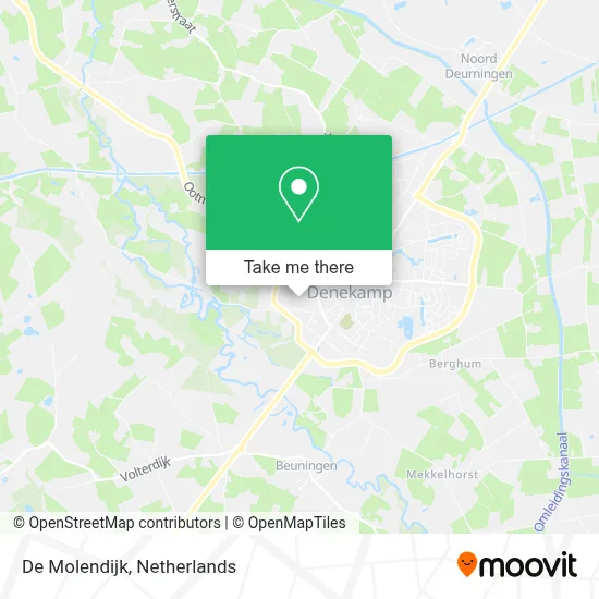 De Molendijk Karte