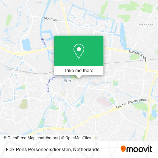 Flex Pons Personeelsdiensten map