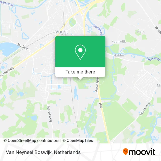 Van Neynsel Boswijk map