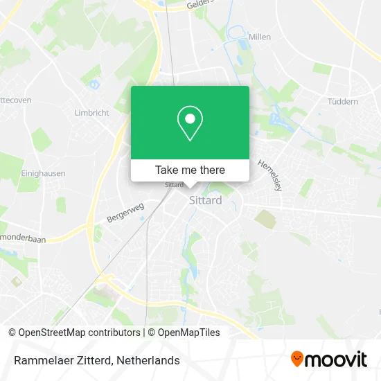 Rammelaer Zitterd map