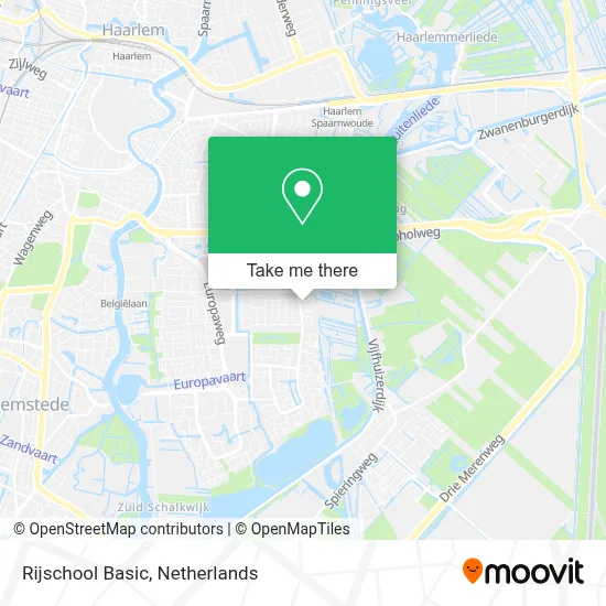 Rijschool Basic map