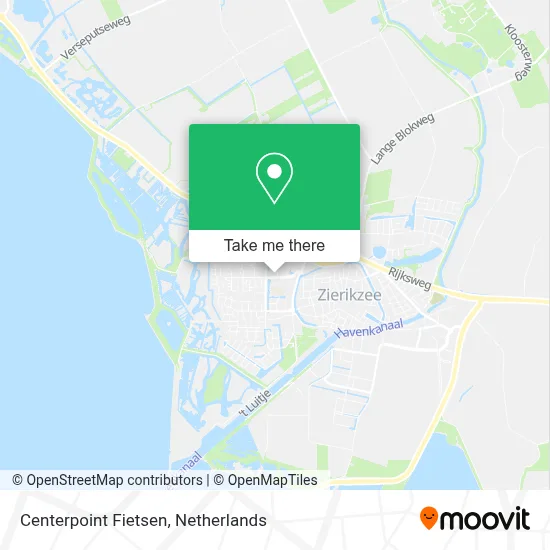 Centerpoint Fietsen map