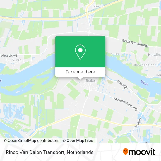 Rinco Van Dalen Transport map