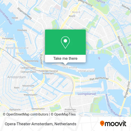 Opera-Theater-Amsterdam map