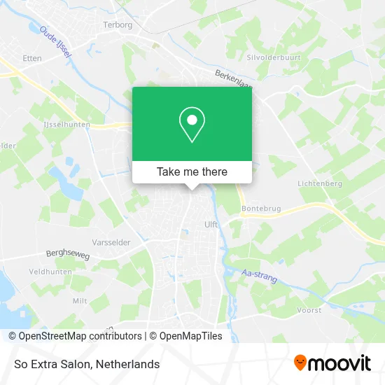 So Extra Salon map