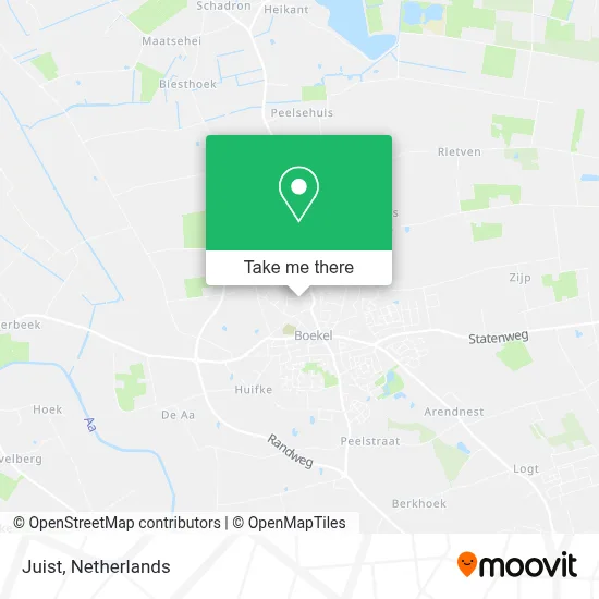 Juist map