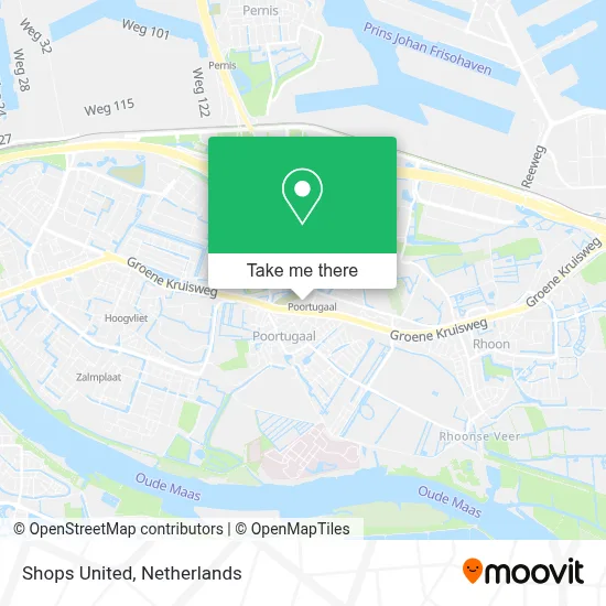 Shops United map