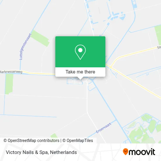 Victory Nails & Spa map
