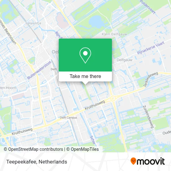 Teepeekafee map
