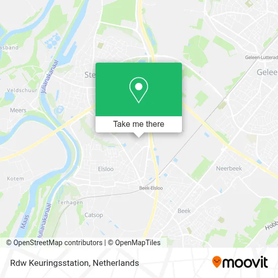 Rdw Keuringsstation map