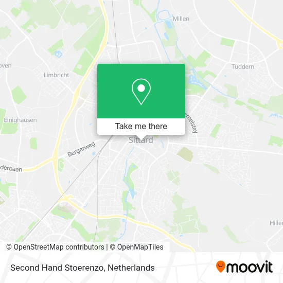 Second Hand Stoerenzo map