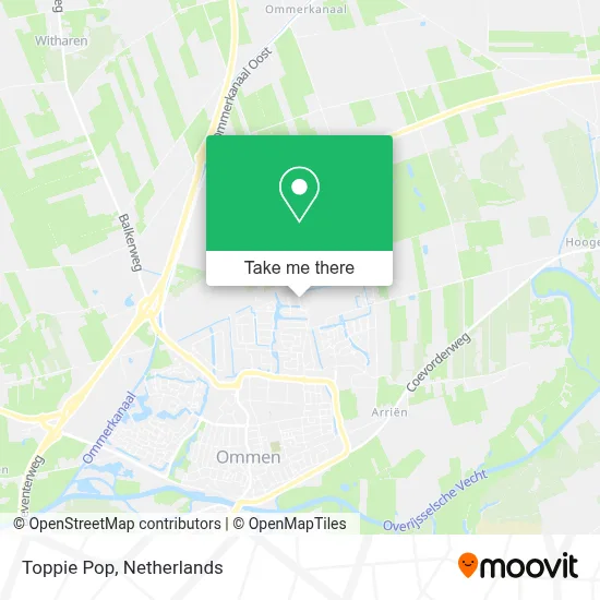 Toppie Pop map