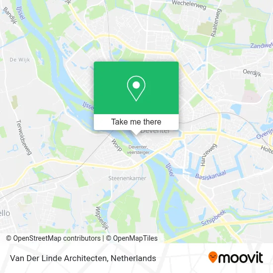 Van Der Linde Architecten map